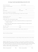 Youth Group Medical Release Form