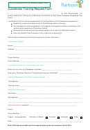 Coordinator Training Request Form - Rainbows Ireland