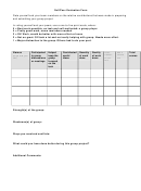 Self/peer Evaluation Form