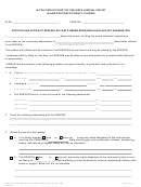 Petition And Affidavit Seeking Ex Parte Order Requiring Involuntary Examination Form - Pasco County, Florida