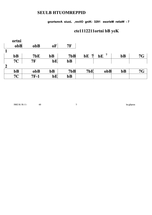 Dippermouth Blues (Sugar Foot Stomp) Printable pdf