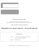 Drill Rig Declaration Schedule Printable pdf