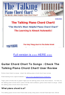 Guitar Chord Chart To Songs