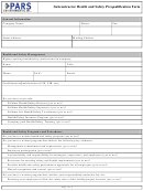 Subcontractor Health And Safety Prequalification Form