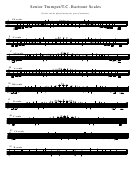 Senior Trumpet/t.c. Baritone Scales