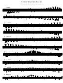 Senior Clarinet Scales Printable pdf