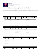 Chromatic Fingering Chart For Bb-flat Tuba