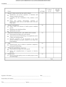 Consultant Interview Evaluation Form
