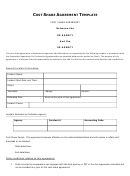 Cost Share Agreement Template