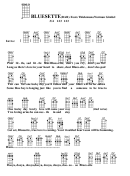 Bluesette (bar) - Toots Thielemans/norman Gimbel Chord Chart