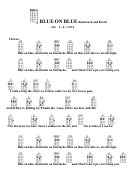 Blue On Blue-Bacharach And David Chord Chart Printable pdf