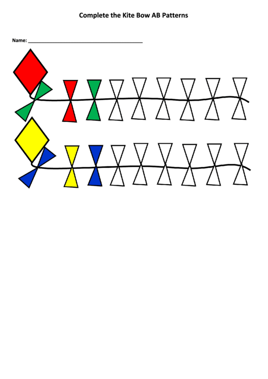 Kite Bow Ab Patterns