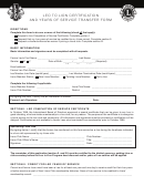 Fillable Leo To Lion Certification Form Printable pdf