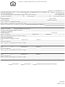 South Carolina Rental Application Form