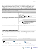 Confidential Tax Information Authorization