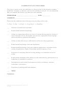Candidate Evaluation Form