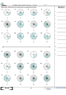 Finding Equivalent Fractions Visual Worksheet With Answer Key