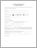 Credit Card Authorization Form For Recurring Charges