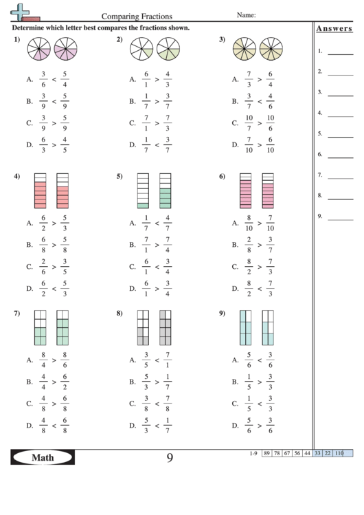 comparing-visual-fractions-multiple-choice-worksheet-with-answer-key-printable-pdf-download