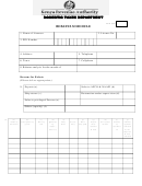 Rebates Schedule - Domestic Taxes Department, Kenya Revenue Authority Printable pdf