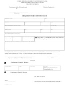 Request Form For Continuance