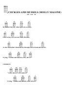 Cockles And Mussels (molly Malone) Chord Chart
