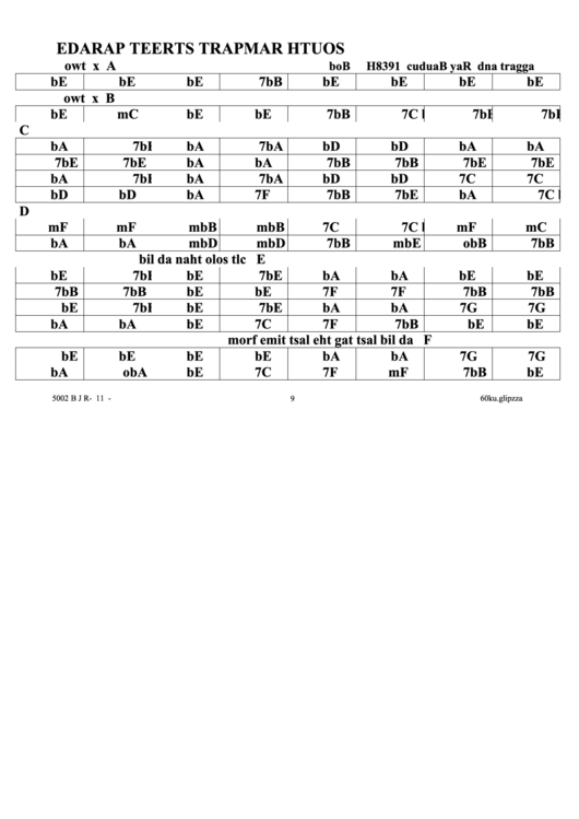 South Rampart Street Parade Printable pdf