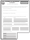 Statement Of Partnership Authority Printable pdf
