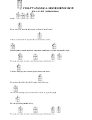 Chattanooga Shoeshine Boy Chord Chart Printable pdf