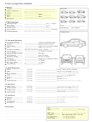 Used Car Inspection Checklist S