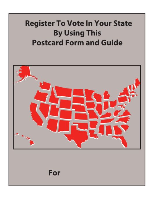 Fillable Voter Registration Application Printable pdf