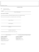 Form Cr2e069 - Cancellation Of Partnership Statement With Cover Letter - 2015