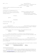 Affidavit Application For Registration Of A Custody Or Visitation Order - Uccjea