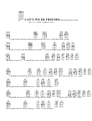 Can't We Be Friends-paul James/kay Swift Chord Chart