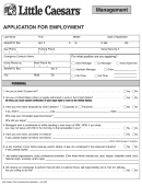 Little Caesars Application Form