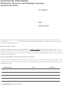 Form Ssa-821-bk - Work Activity Report - Employee