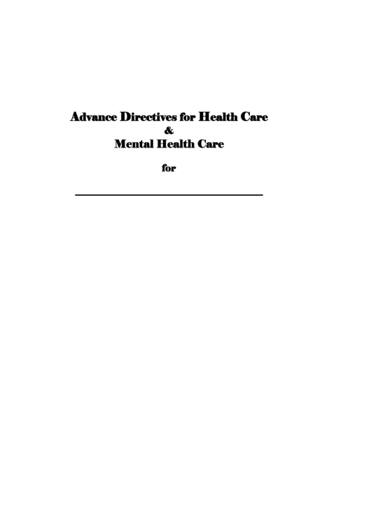 Fillable Durable Power Of Attorney For Health Care Decisions Printable pdf
