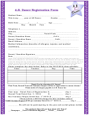 Dance Registration Form