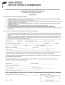 Form Ba-2 - Application For Motorcycle Or Moped Title
