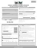 Fillable Commercial Account Application Printable pdf