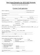 Customer Credit Application