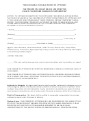 Texas General Durable Power Of Attorney Form