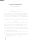 Statement Of Financial Affairs Template