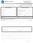 Form F14 - Prior Authorization Form