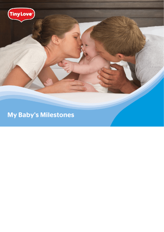 Baby Milestone Chart