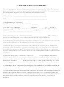 Standard Sublease Agreement Template