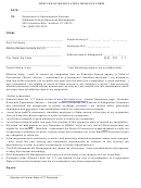 Rescind Of Resignation Request Form