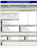 Emergent Guided Reading Plan