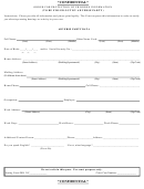 Adverse Party Information Form (order For Protection Of Children Information)