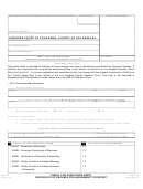 Family Law Case Cover Sheet
